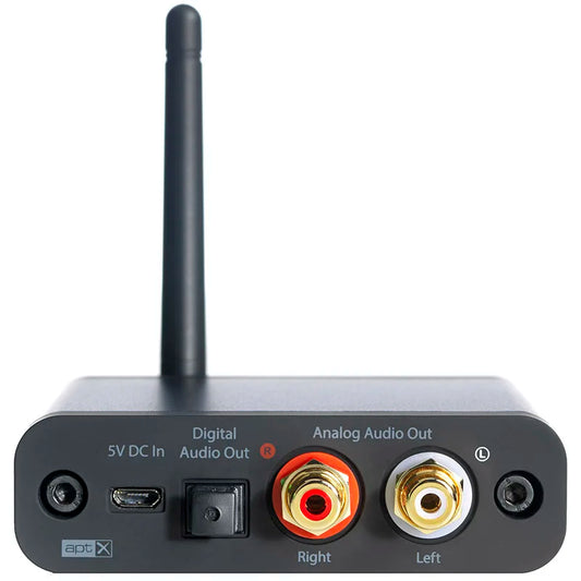audioengine B1 Bluetooth 5.0 atp-X HD 24bit wireless audio receiver decoder RCA analog optical fiber digital dual-mode output